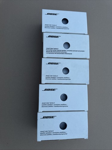 Bose jewel cube speakers - bose,