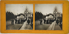 Félix Potin, S.I.P, Stéréo, Paris, exposition universelle 1900, passerelles des 