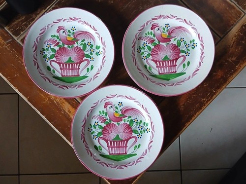 Lot assiettes de - lot, 3