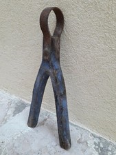 OUTIL agricole ancien XIXème-XXème s. en Fer et Bois (fonction inconnue)
