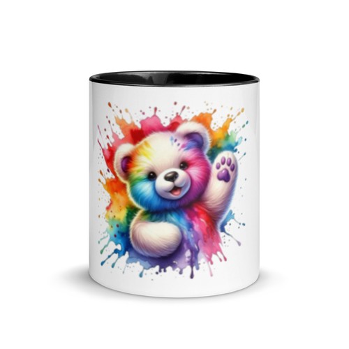 Tasse mit farbiger innenseite - tasse,