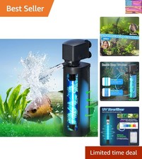 660GPH Aquarium Filter, UV