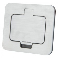 Prise de sol étanche carrée