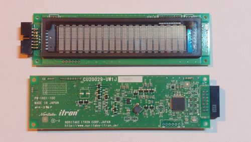 Vfd display noritake - vfd, itron