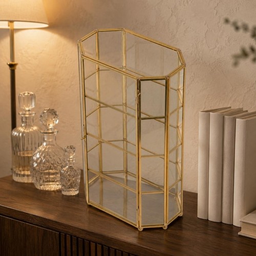 Vitrine verre géométrique - vitrine, en