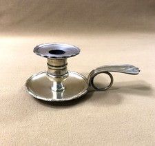 ancien bougeoir à main en