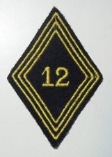 INSIGNE TISSU LOSANGE DE BRAS