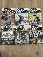 Lot 6 Magazines MOTO HEROES -