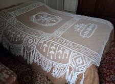 Ancienne Jeté de Lit/Dessus