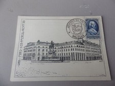 carte  1er jour  journée du timbre   45  Orléans    1953