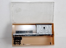 RARE! TMI HO WAGON ATELIER ATSF 328 427 CRANE TENDER, REPARATION GRUE LOCOMOTIVE