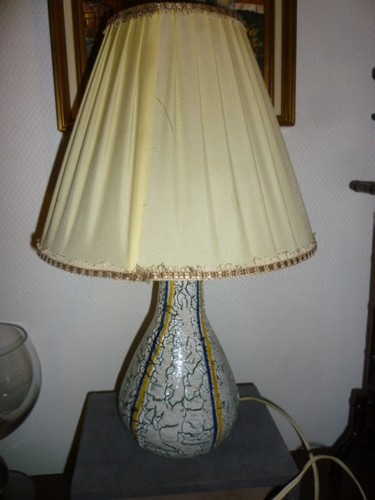 Ancienne pied lampe - pied, de
