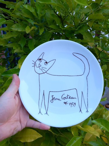 Assiette vide poche jean - vide-poche,