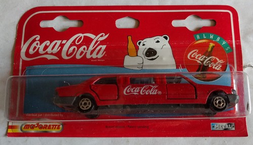 Majorette coca cola mercedes - coca-cola,