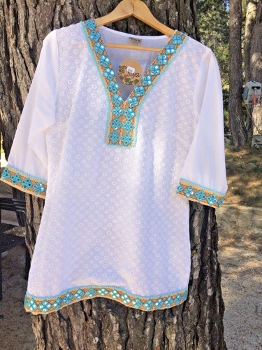 Tunique haut coton - haut,