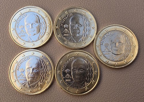 Lot pièces euro monaco - ​lot,