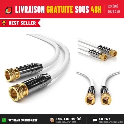 Deleycon câble antenne sat - câble,