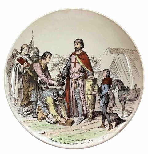 Assiette xix les gloires - assiette,