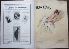 CURIOSA Erôs N°48 1926 4 estampes érotiques ART DECO MEUNIER Jaquelux Léo FONTAN