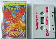 Sinclair Zx Spectrum 48K Jeu - Gauntlet 2 - Kixx - Testé - Fonctionne