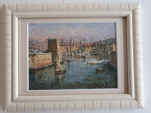 Tableau ancien huile sur - , bois