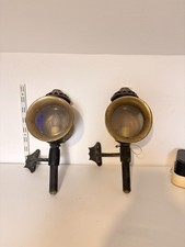 Ancien Paire Lampe Lanterne