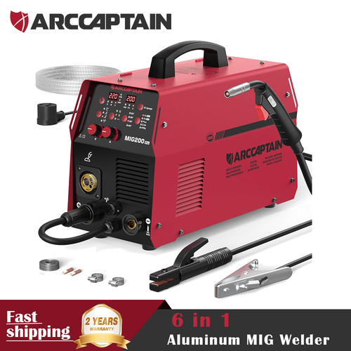 Arccaptain aluminum mig - 6-in-1,