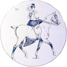 EQUITATION :  Jeune femme
