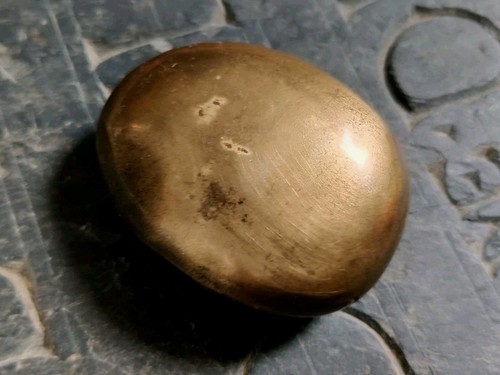 Galet presse papier bronze - galet,