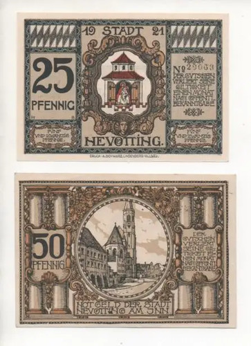 Notgeld novotting 2 - notgeld,