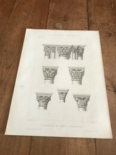 gravure ancienne architecte
