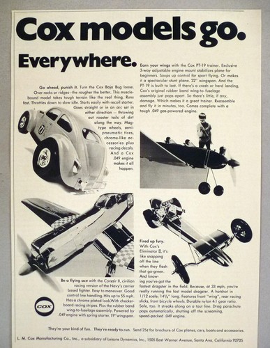 Cox model print 1970 - model,
