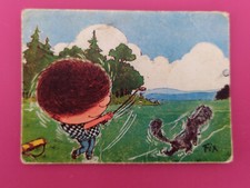 Photo-carte Chouchou et Yéyé offert par Salut les copains dans les années 60 -