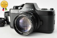 3 objectifs !! [NEAR MINT] PENTAX Auto 110 Film Camera 18mm 24mm 50mm Lens Fr...