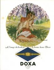 Publicité ancienne montre Doxa 1950 issue de magazine Ch. Lemmel