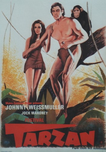 Festival tarzan affiche - tarzan",
