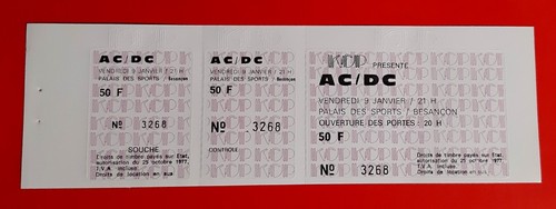 Ticket billet place unused - ticket,