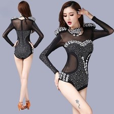 Femme Cristal Combinaison Sexy