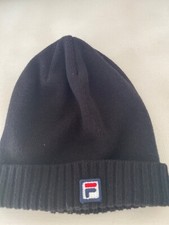 BONNET NOIR FILA TAILLE UNIQUE ET MIXTE