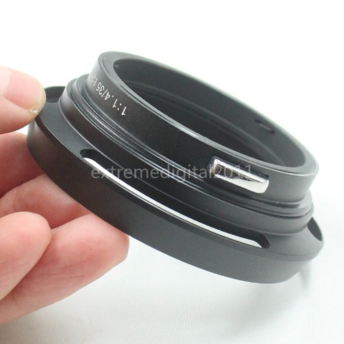 Round metal lens hood for - round,