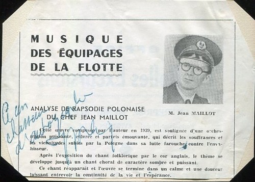 Jean maillot autographe sur - jean,