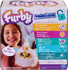 G1938 Hasbro Furby Blanc Et Or