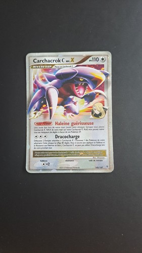 Carte pokémon carchacrok - carte,