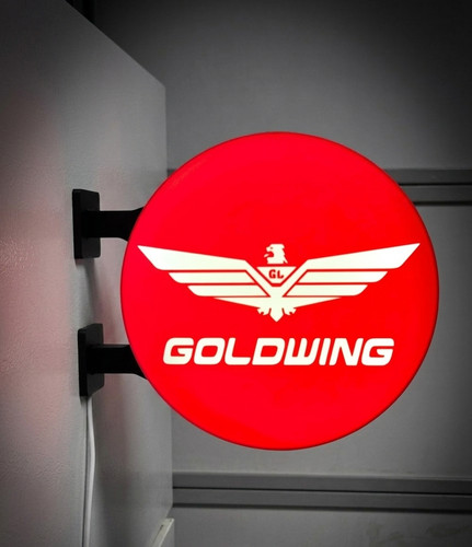 Enseigne honda goldwing - enseigne,
