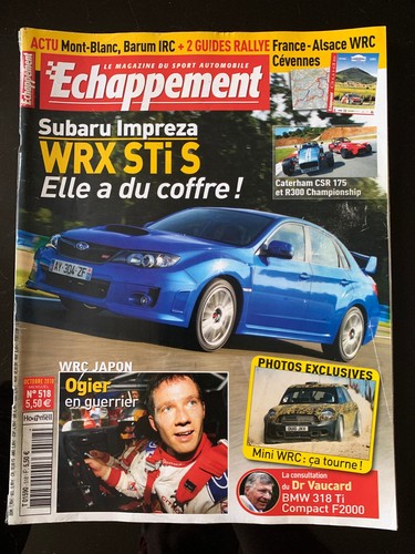Echappement 518 10 2010 - n°518, du