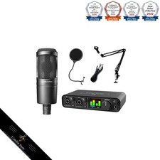 MOTU M2 + Audio-Technica