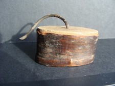 Tabatière en bois ancienne