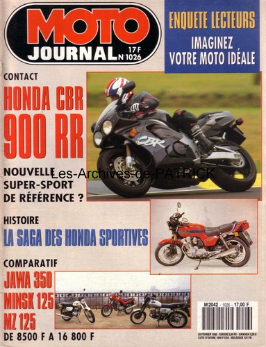 Moto journal 1026 125 - moto,