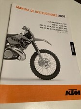KTM 125 200 250 300 EXC XC XC-W six days 2007 Manuel utilisateur propriétaire