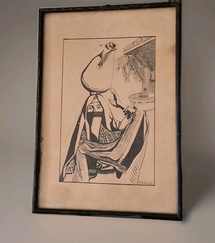 Dessin ancien original - ancien,